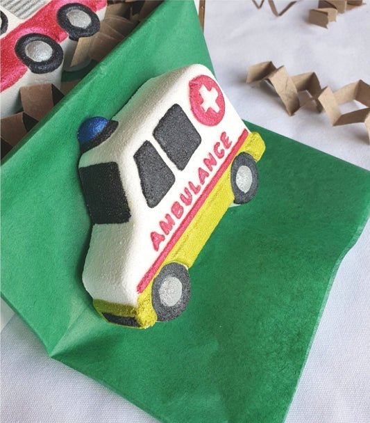 999 Emergency Bath Bomb Set – Police Car, Fire Engine, Ambulance | Kids Gift Ready Set