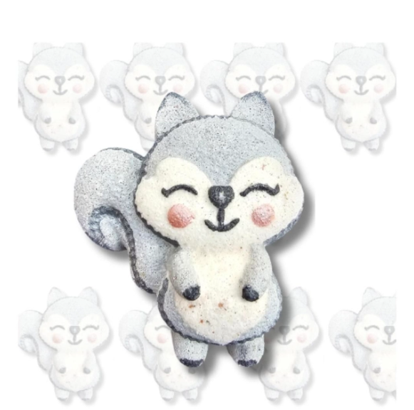 Woodland Animal Bath Bomb Gift Set | Hedgehog, Bee & Squirrel Bath Treats