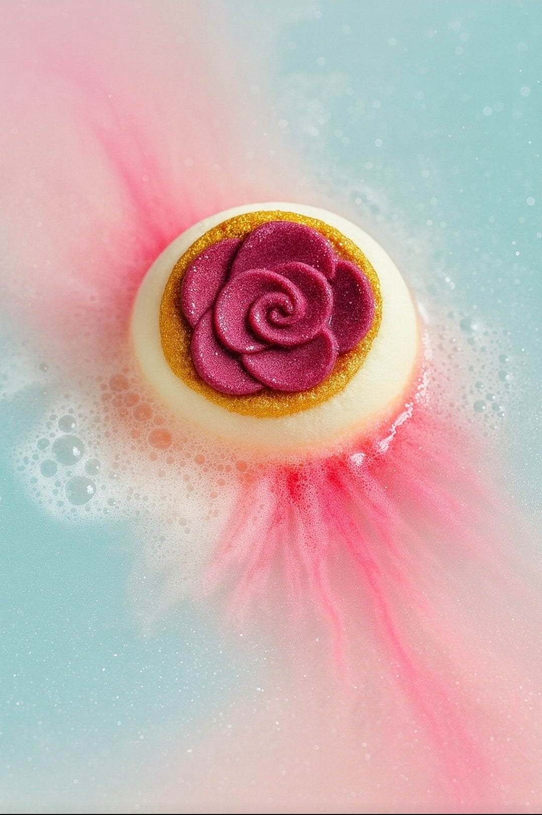 Flower Rose Bath Bomb – Luxury Gift Boxed