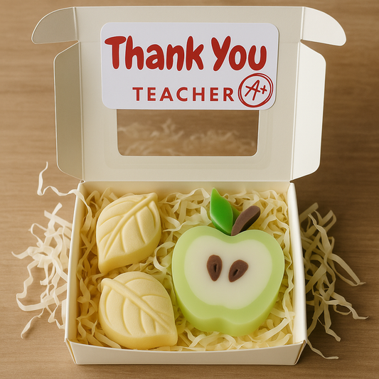Teacher Gift Set – Apple Soap & Wash Bombs