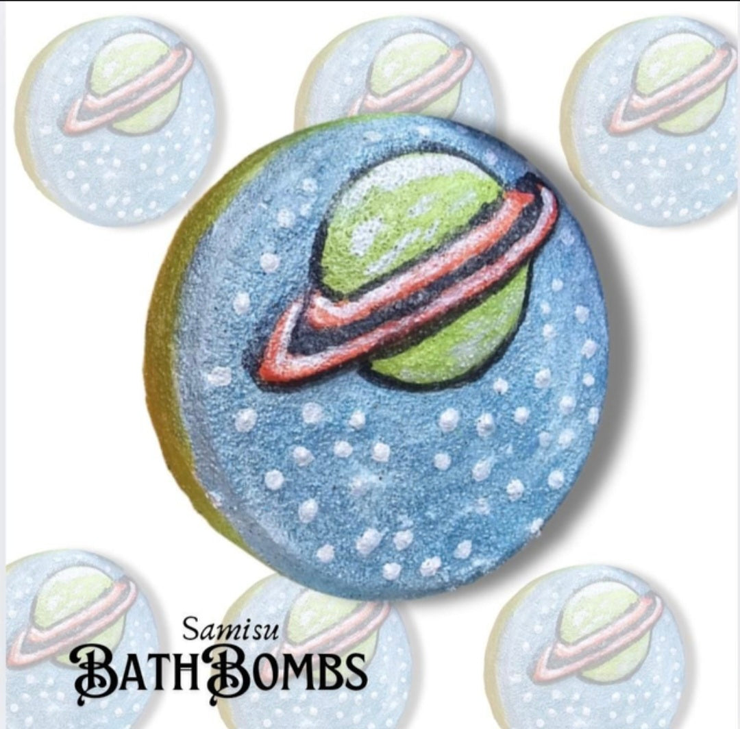 Space Away Bath Bombs – Colourful Galaxy Bath Bomb Set