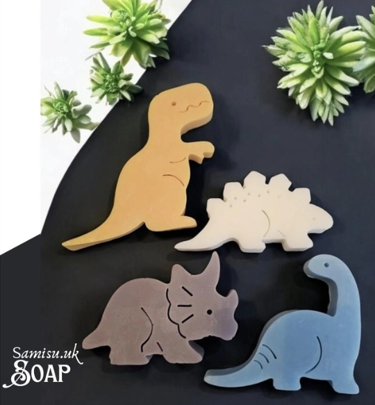 Dinosaur Soap Bars