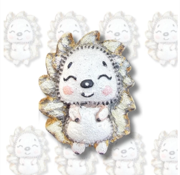 Woodland Animal Bath Bomb Gift Set | Hedgehog, Bee & Squirrel Bath Treats