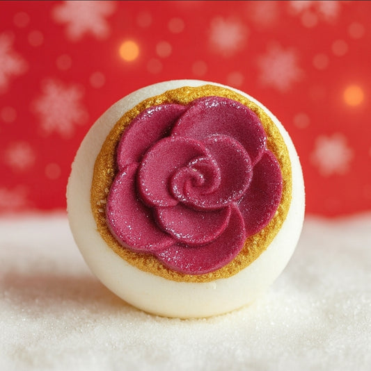 Flower Rose Bath Bomb – Luxury Gift Boxed