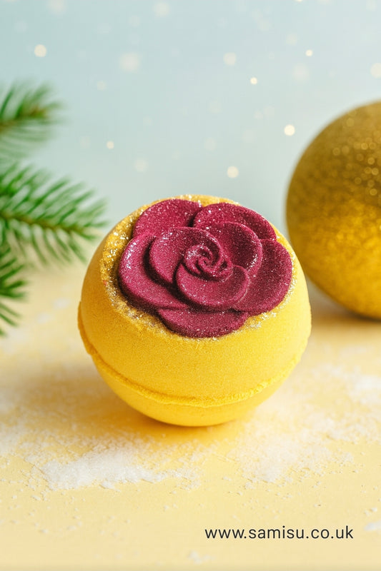 Flower Bath Bomb – Luxury Gift Boxed