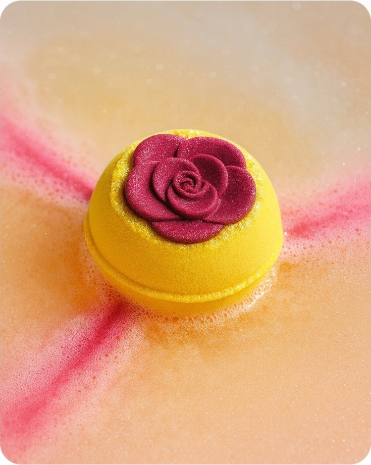 Flower Bath Bomb – Luxury Gift Boxed