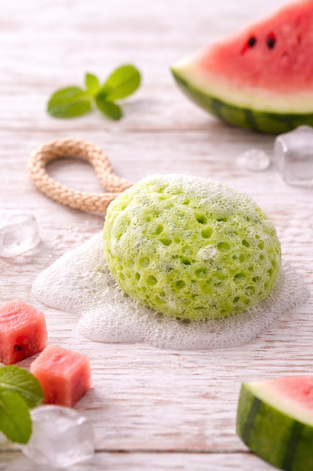 Exfoliating Soap Sponge on a Rope