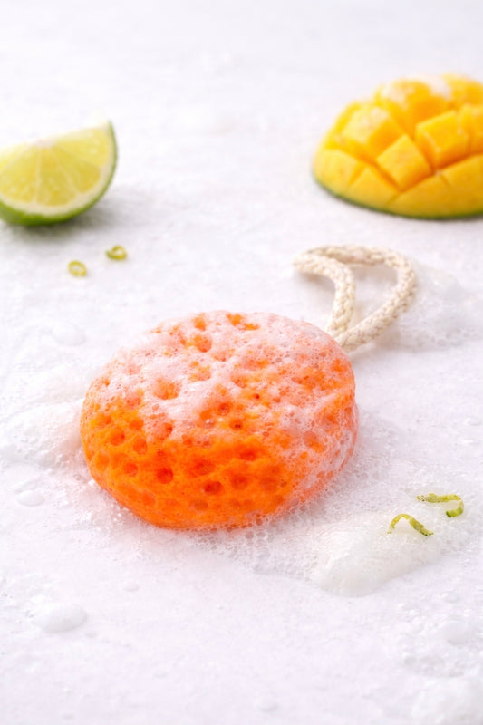 Exfoliating Soap Sponge on a Rope