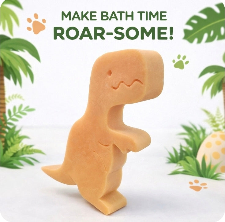 T-Rex Dinosaur Soap for Kids | Handmade Glycerine Soap Gift UK