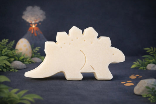 Stegosaurus Dinosaur Soap for Kids | Handmade Glycerine Soap Gift UK