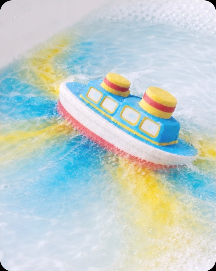 Transport Bath Bomb Gift Set for Kids | Bus, Train & Boat Bath Bombs