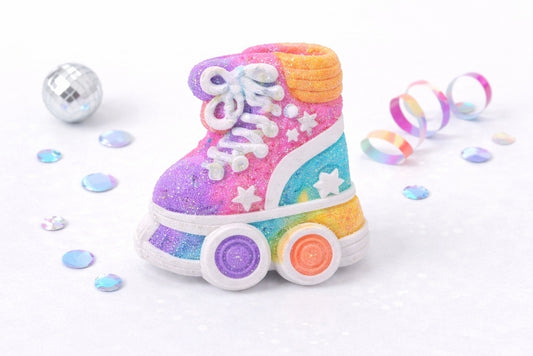 Kids Birthday Bath Bomb Gift Set | Roller Skate, Disco Ball & Birthday Disc
